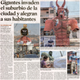 Image for article titled In Ecuador, insane giant sculptures of The Hulk and Hellboy invade on New Year's Eve